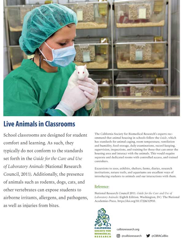 Live Animals in Classrooms pdf cover